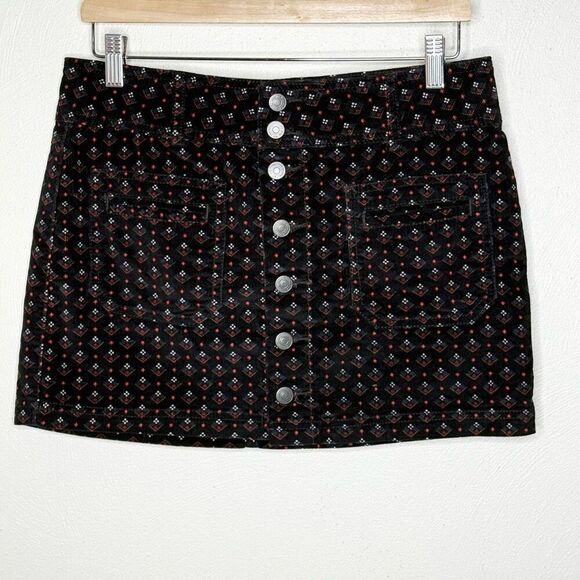 Free People We The Free Joanie Corduroy Mini Skirt - Women’s US size 28 - Picture 1 of 7